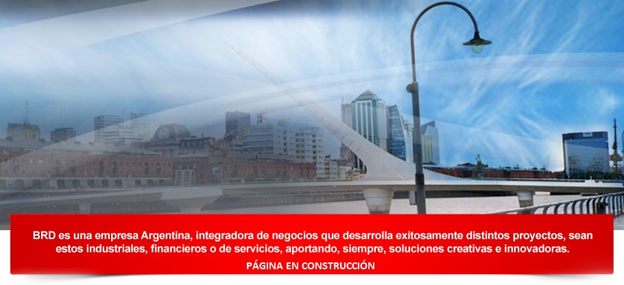 BRD es una empresa Argentina, integradora de negocios que desarrolla exitosamente distintos proyectos, sean estos industriales, financieros o de servicios, aportando, siempre, soluciones creativas e innovadoras.
